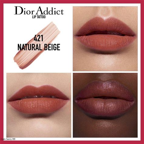 dior lip tattoo natural red|dior addict lip tint shades.